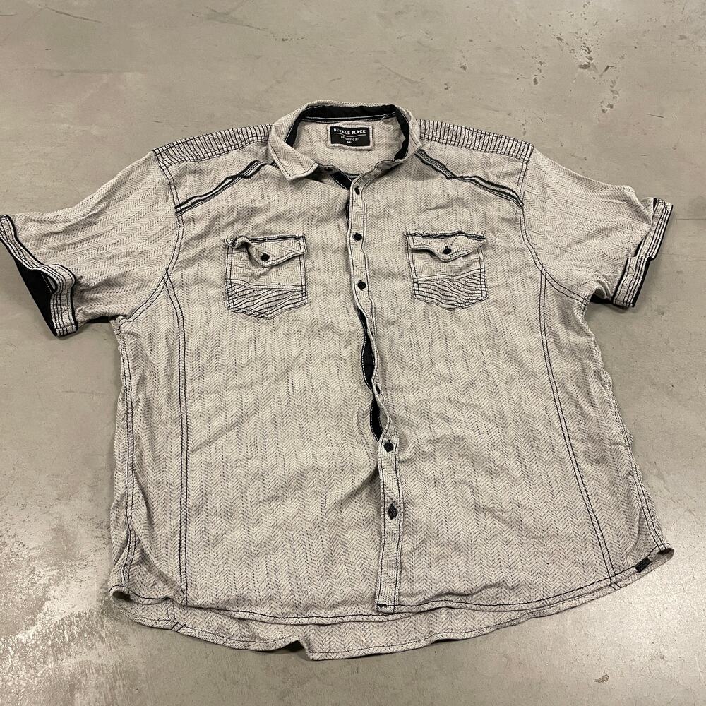 Vintage Y2K Bke western button up flannel shirt